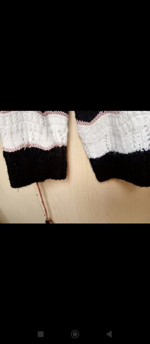 Sweter flora blue - nowa