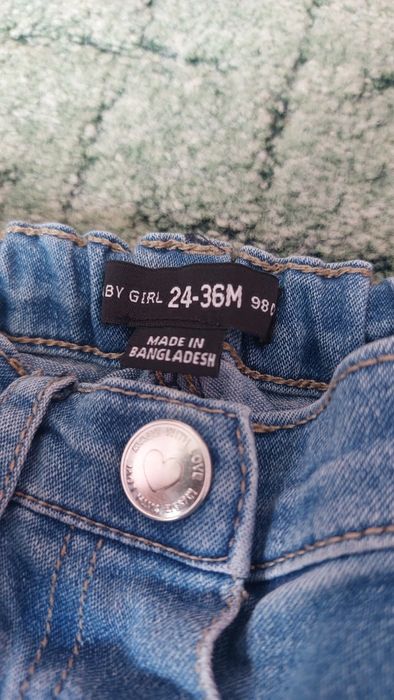 Джинси дитячі (пакет) джинсова спідниця для дівчинки