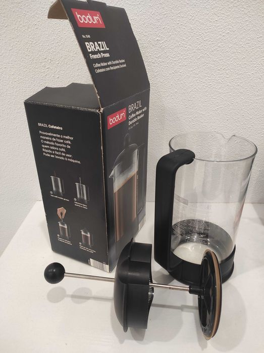 Cafeteira Francesa Bodum 1L, em excelente estado, usada uma vez