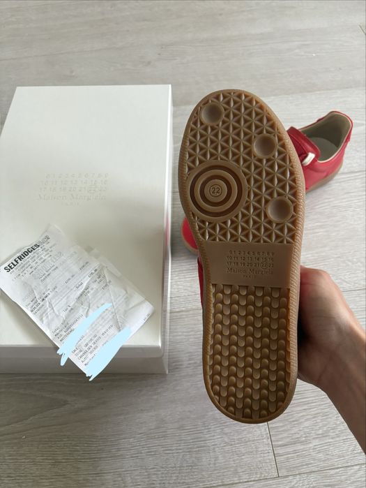 maison margiela GAT czerwone