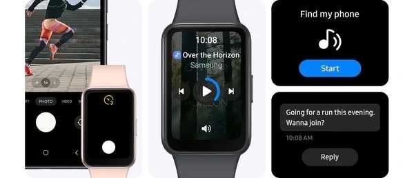 Smartwatch Samsung Galaxy Fit 3 srebrny