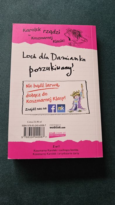 Koszmarny Karolek Francesca Simon