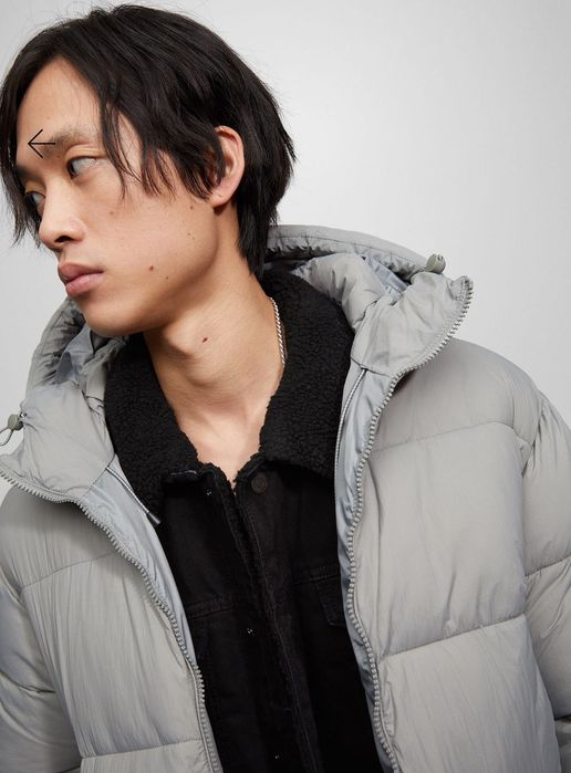 Парка Pull&Bear пуховик