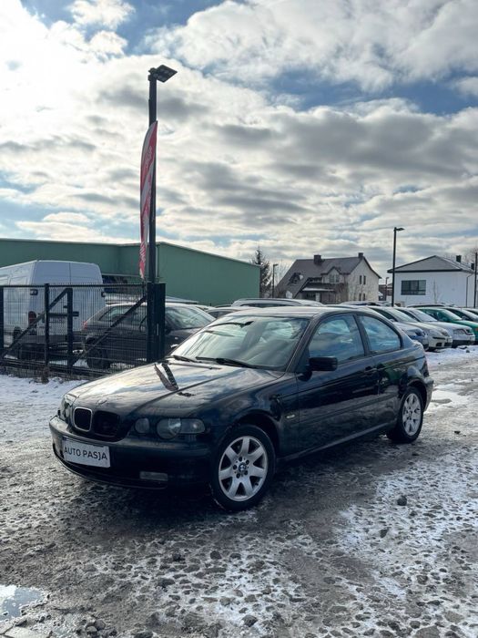BMW E46 1.8 LPG*Compact*RWD*ZdrowaBlacha*Zadbany*MalyPrzebieg*Zamiana