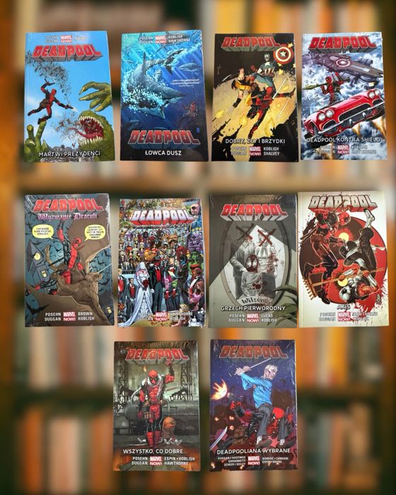 Deadpool - Marvel NOW! Tomy 1-10