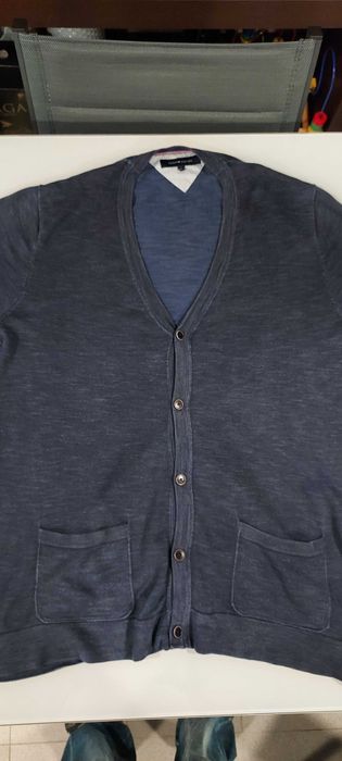 Cardigã Tommy Hilfiger homem em muito bom estado