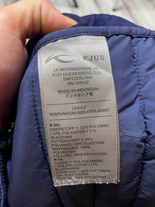 Микропуховик Kjus FastDry