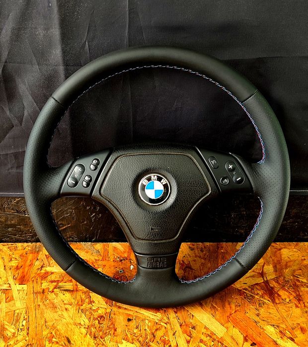 Volante bmw pack sport fase 1 multifunções personalizado Como novo