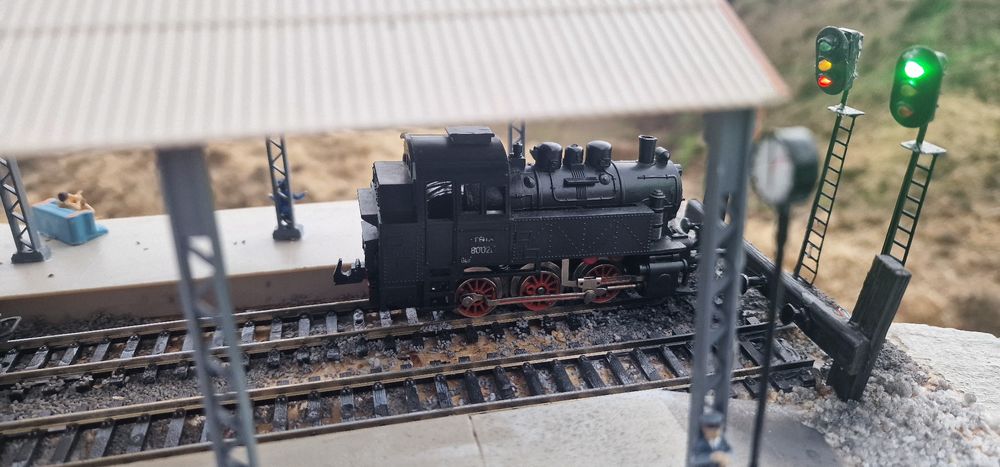 Cenarios linha douro artesanais com ou sem comboios para natal.