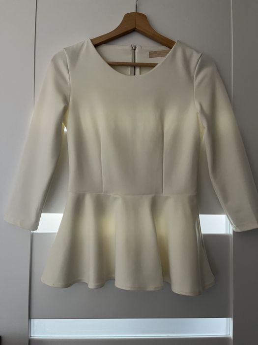 Bluzka z baskinką rozmiar S