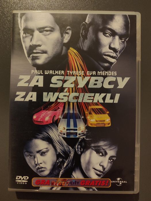 Za szybcy za wściekli DVD
