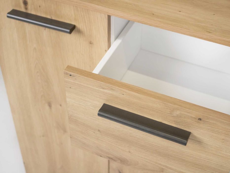 Komoda z szafkami do sypialni salonu 60x85x35cm Dąb Artisan