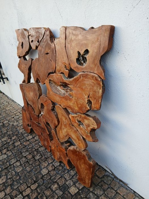 Quadro em Madeira Maciça