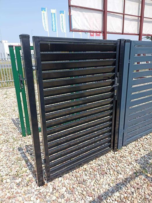 ogrodzenia ogrodzenie panelowe panele słupki brama furtka płot palety