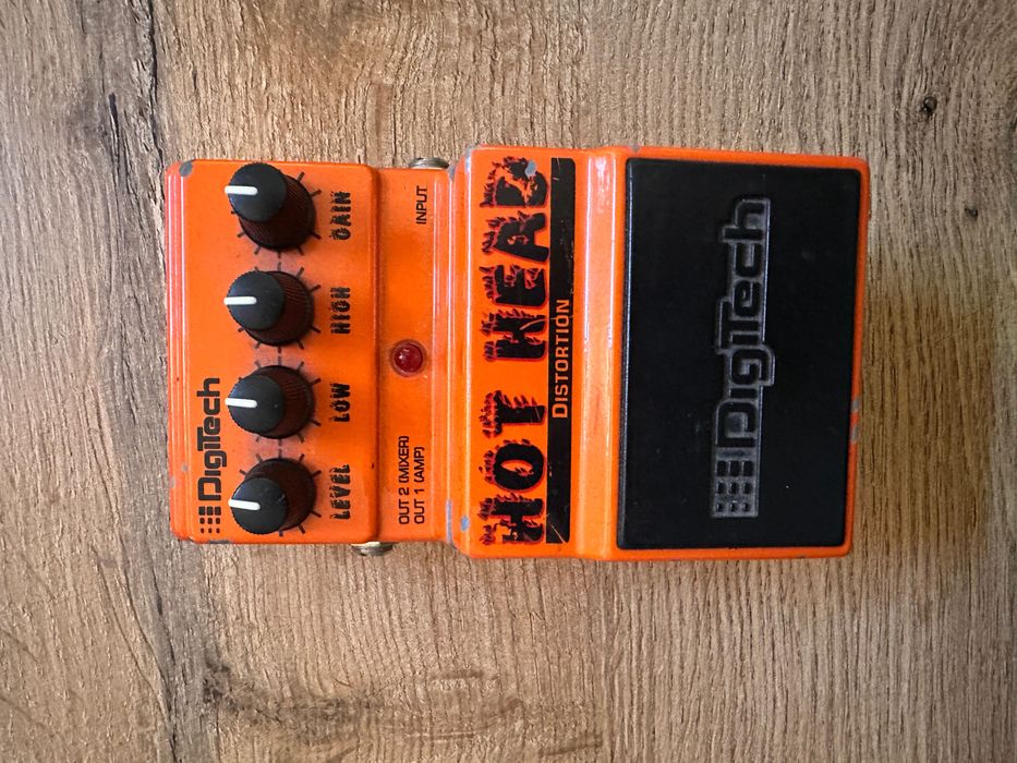 Efekt gitarowy Distortion DigiTech Hot Head do gitary elektrycznej