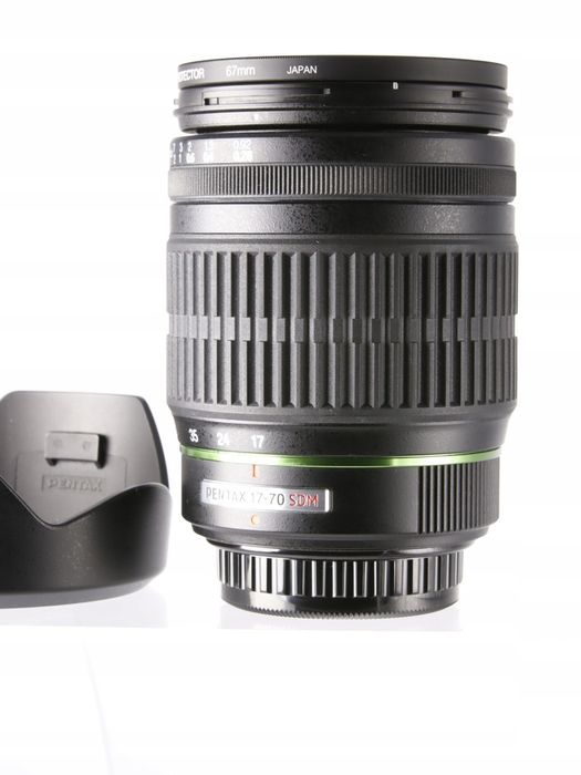 17-70mm f4 SDM Pentax DA +filtr 23%VAT Gwarancja