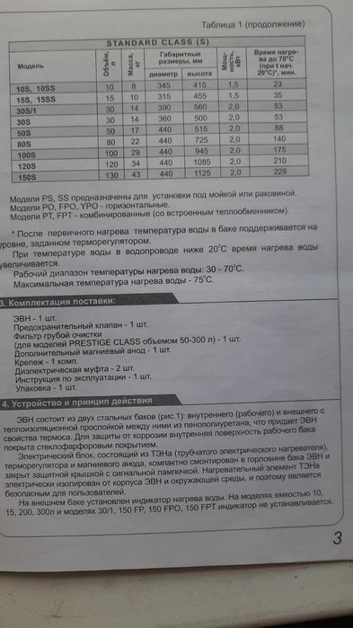 Бойлер 80 літрів бак нержавійка