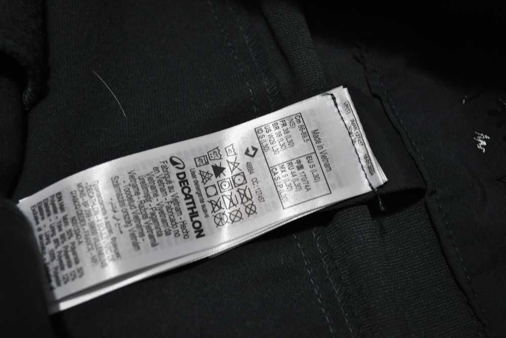 QUECHUA WARM  S 29/30 męskie spodnie softshell trekkingowe s1v