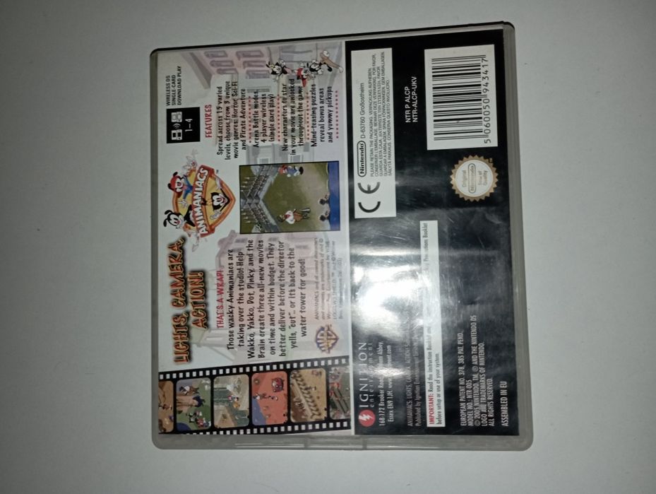 gra animaniacs NDS
