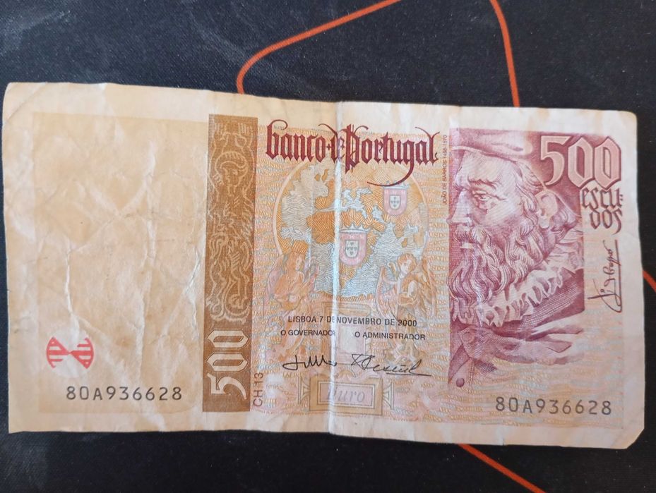 Lote moedas, e nota, Portuguesas e Estrangeiras