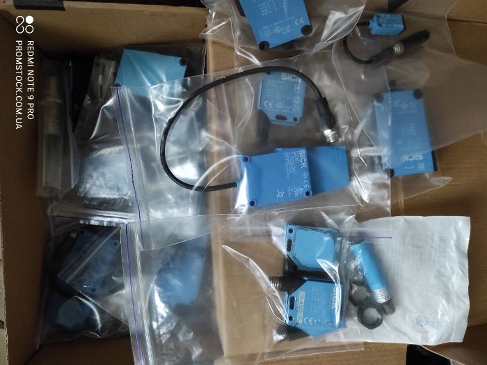 Датчики фотоелектричні, оптичні Sick