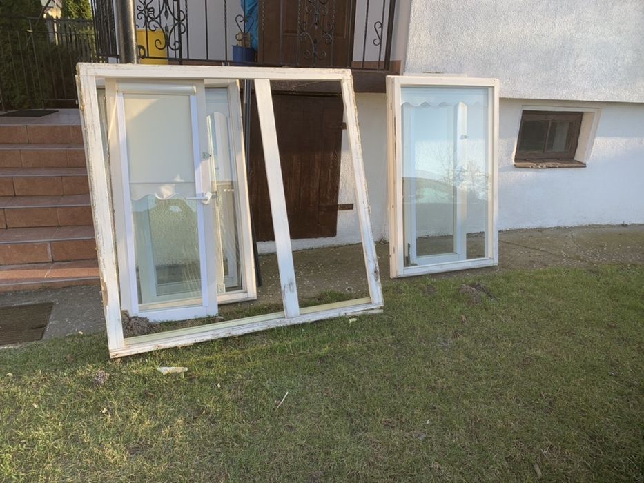 Okna drewniane dwuszybowe