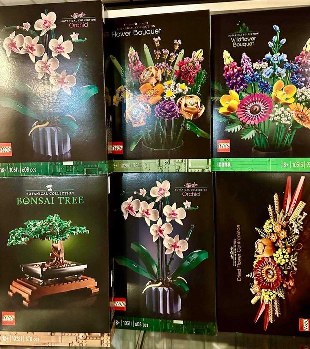 Lego icons storczyk orchidea  10311  bukiet kwitów sklep niepolomice