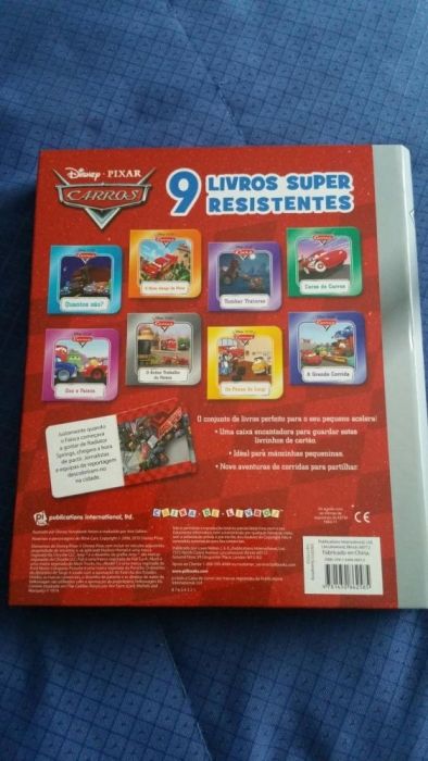 Coleção de 9 mini livros FAÍSCA Disney