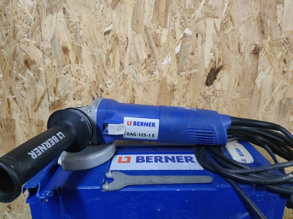 Szlifierka kątowa berner BAG 125-1E