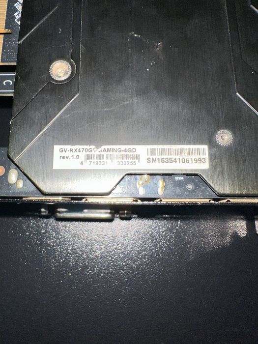 Видеокарта Gigabyte RX 470 4gb "ОПИСАНИЕ"