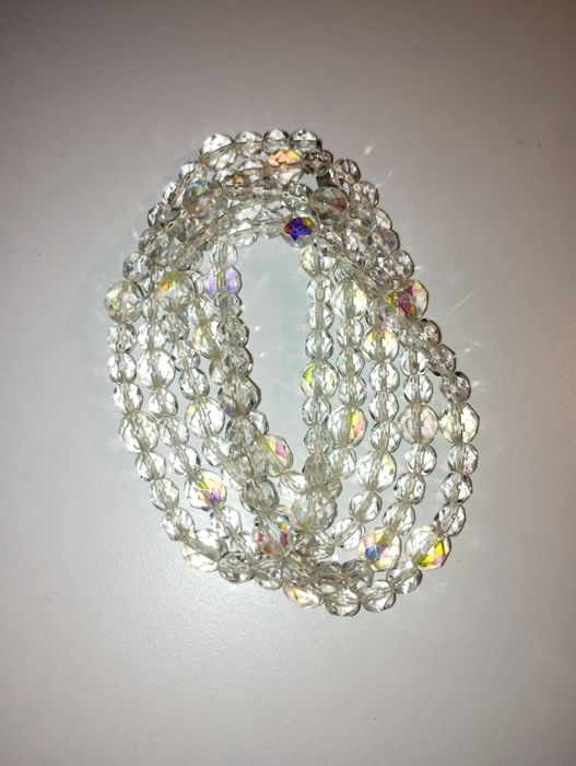 Naszyjnik Aurora Borealis kryształ