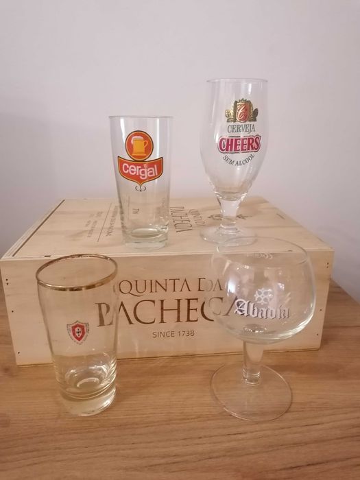 Copos de vidro -  Coleção a escolher