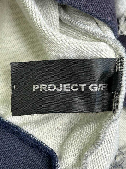 Project GRAILZ G/R gr кофта zip up худи серая зипка худі сіра зіп M L