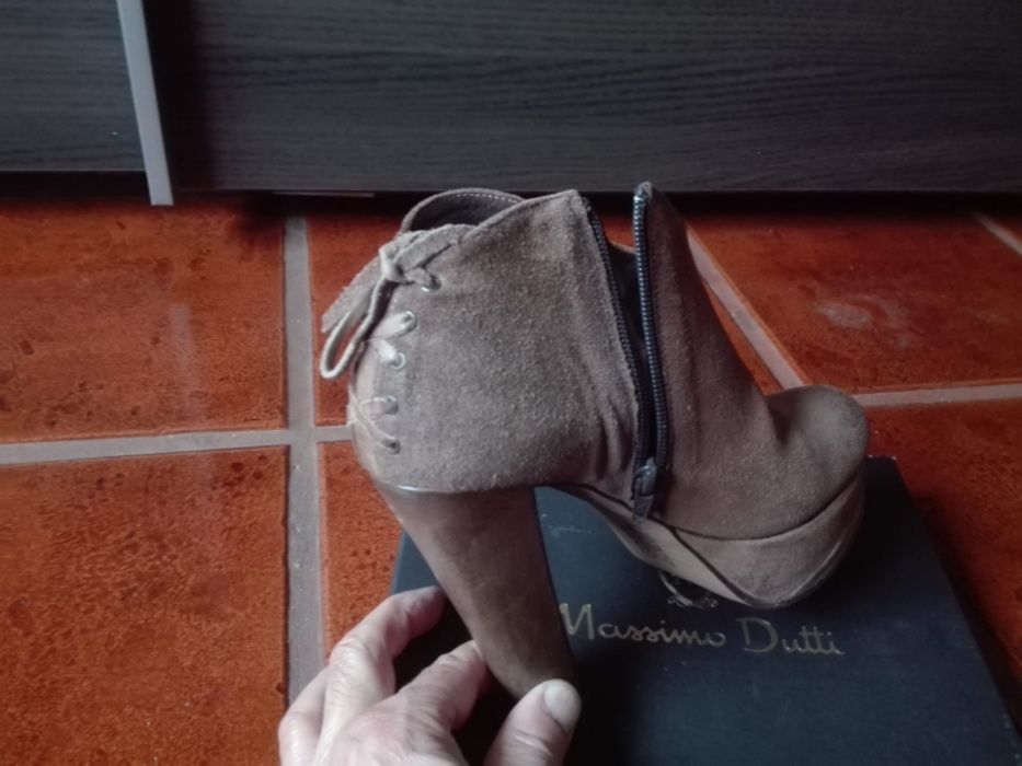 Botins Mulher como novos