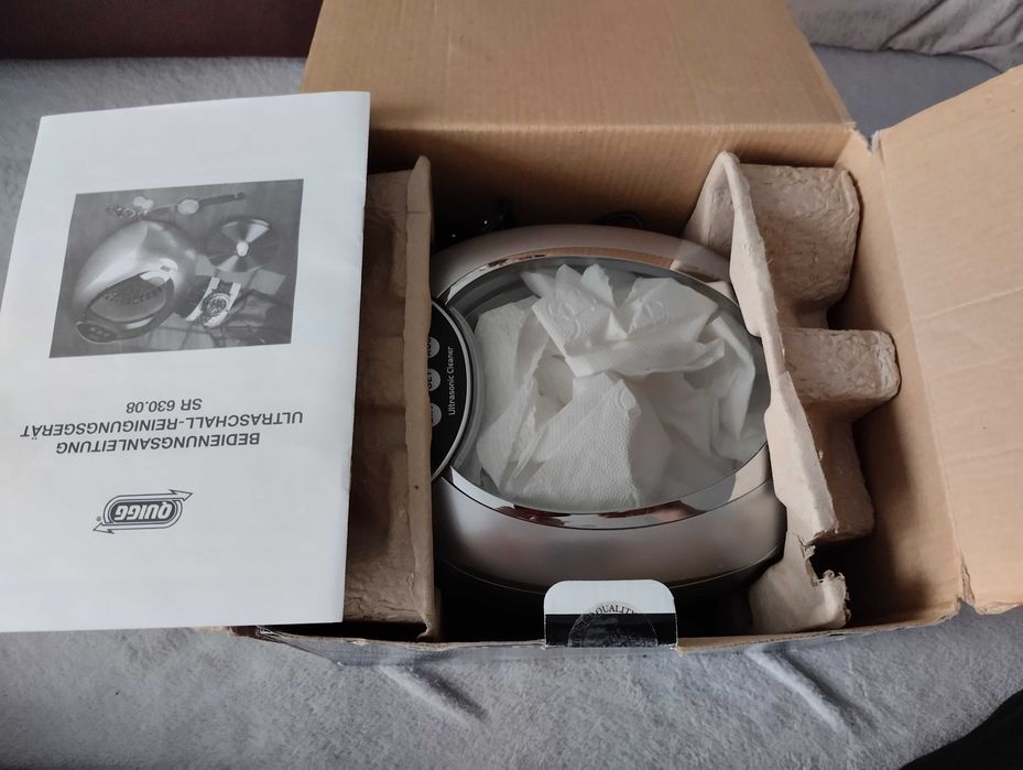 Wanienka ultradźwiękowa QUIGG model SR 630.08.