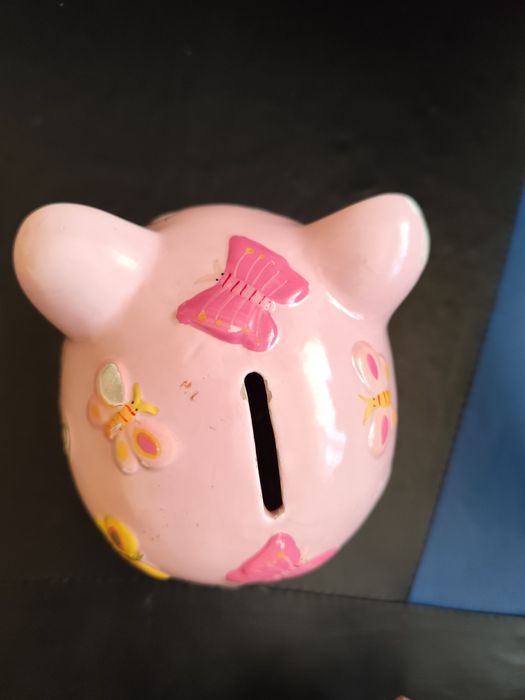 Vintage skarbonka świnka rok  ok 2000