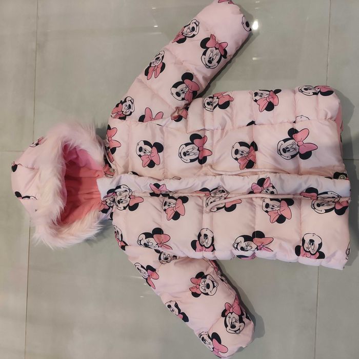 Kurtka zimowa r.86 dziewczęca