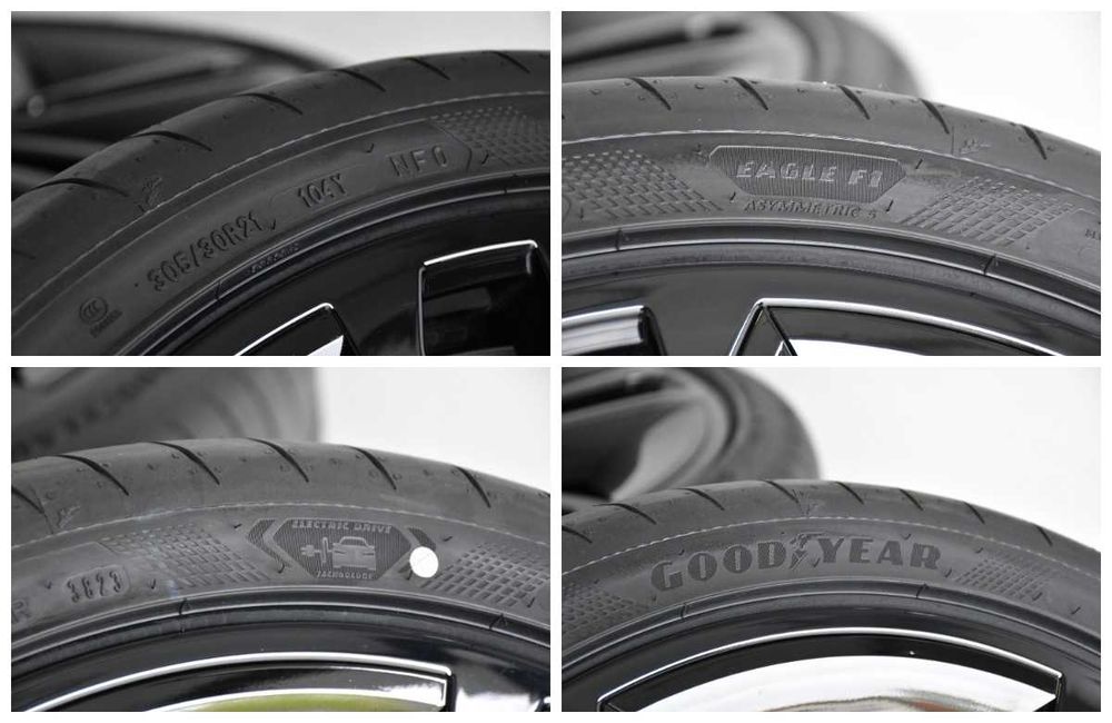 Koła Audi 21" Etron GT DEMO 5x112 LATO Goodyear 2023 BLACK RS