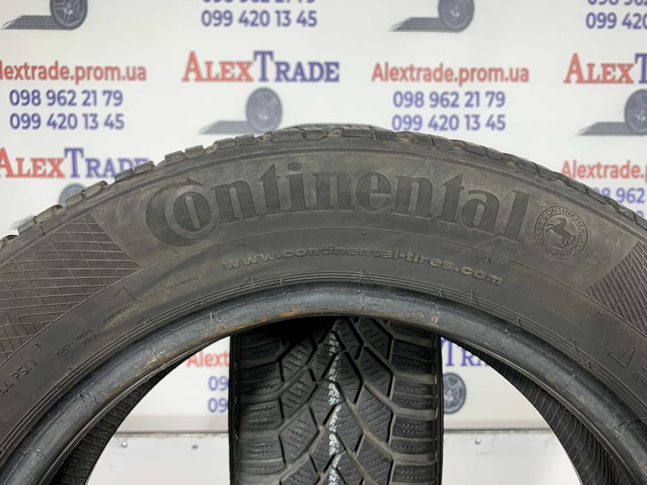 2шт 185/60 R15 Continental WinterContact TS850 зимові шини вживані