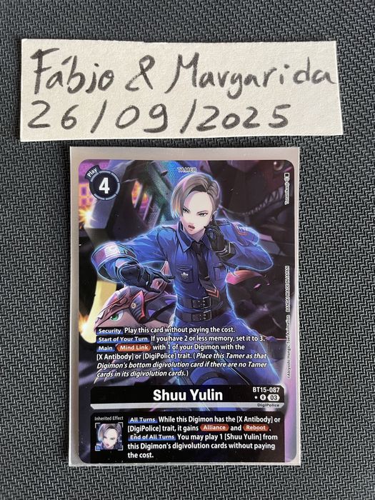 Cartas Digimon oficiais/verdadeiras várias raridades e coleções