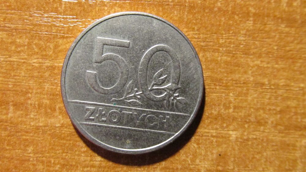 Moneta RP 50zł 1990