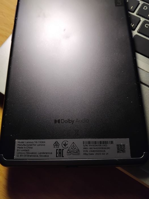 Планшет Lenovo Tab M7 с функцией телефона