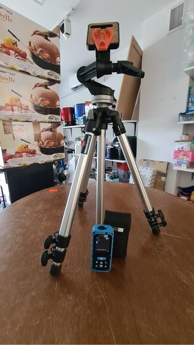 Dalmierz NoviPro idealny + statyw teleskopowy z poziomica