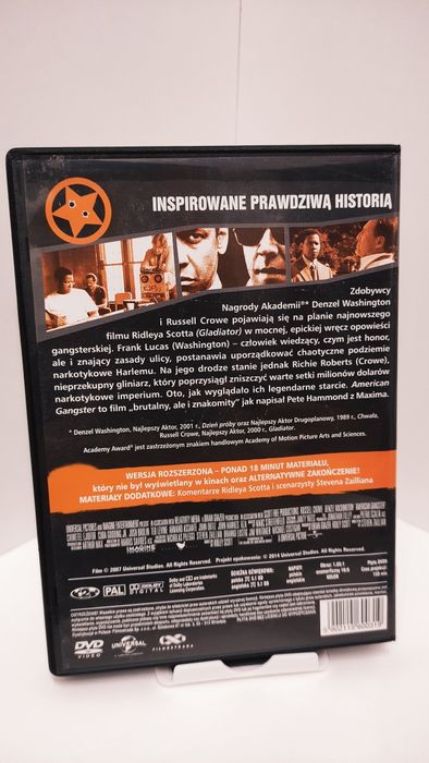 American Gangster DVD Denzel Washington