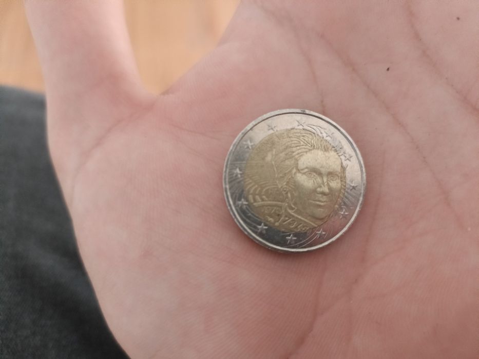 Moeda comemorativa de 2 euros Simone veil