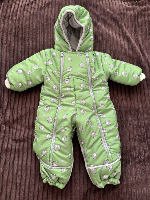 Комбінезон дитячий трансформер 68-74 зимовий демісезонний