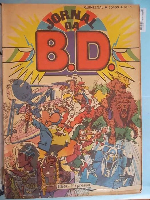 JORNAL da Banda Desenhada - Volumes encadernados.