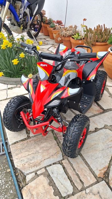 Mini moto 4 bateria - novo