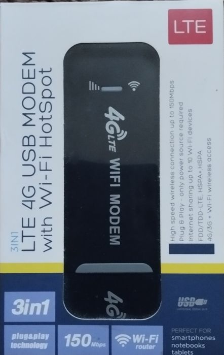 4G модем для wi-fi