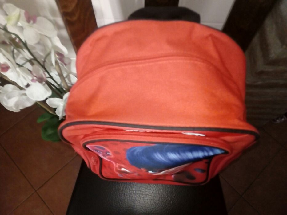 Mochila escolar Lady Bug bom estado